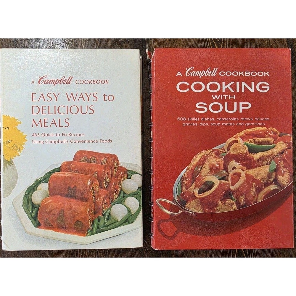 Vintage Campbells Cookbook Bundle